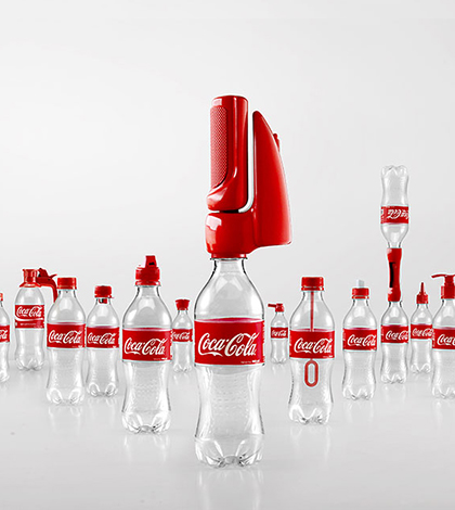 Coca-Cola flašky s netradičními víčky