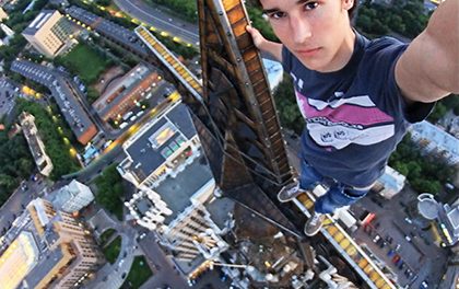 11 nejvíc extrémních selfie!