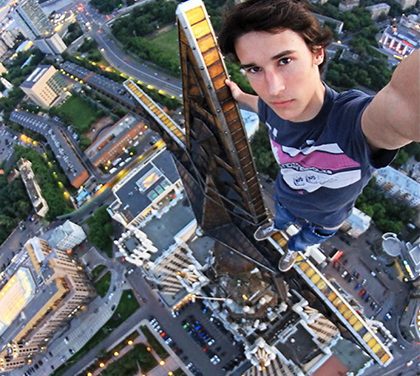 11 nejvíc extrémních selfie!