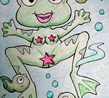 Dětské omalovánky v podání dospělých!