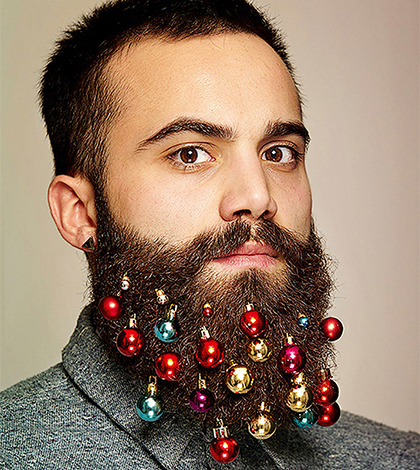 Jak ozdobit své vousy na Vánoce?
