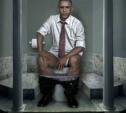 Světoví lídři jsou také jen lidé! Také oni vykonávají potřebu!