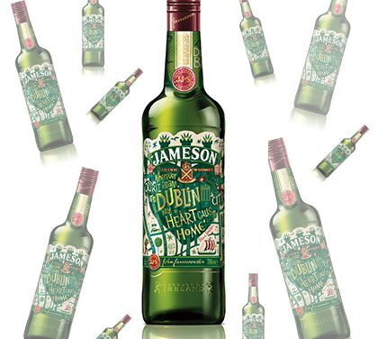 Jameson whiskey oslaví den sv. Patrika novým designem!