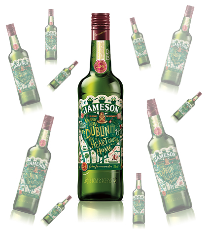 Jameson whiskey oslaví den sv. Patrika novým designem!