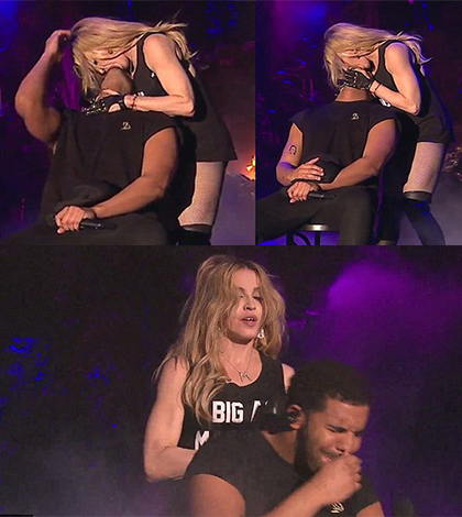 Madonna předvedla divokou “líbačku“ přímo na pódiu!