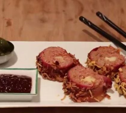 Nevíte, co jíst k hokeji? Masové sushi sklidí chválu vašich přátel