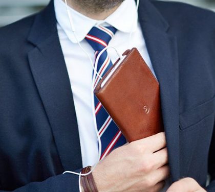 Kožená slim peněženka od Danny P. – Všechno pěkně po ruce