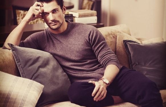 Jak se oblékat doma? Víkendové pohodlí se stylem představuje David Gandy