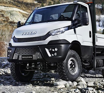 Iveco Daily 4×4 nejmenší nákladní vozidlo pro těžký terén