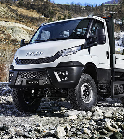 Iveco Daily 4×4 nejmenší nákladní vozidlo pro těžký terén