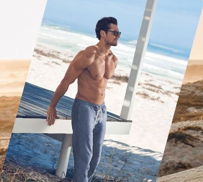 Léto se blíží! Mrkněte na letní trendy styl a vysekanou figuru Davida Gandyho!