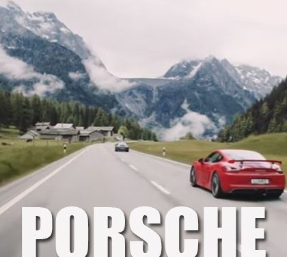 Dechberoucí kombinace! 9 modelů Porsche a silnice ve švýcarských a italských Alpách