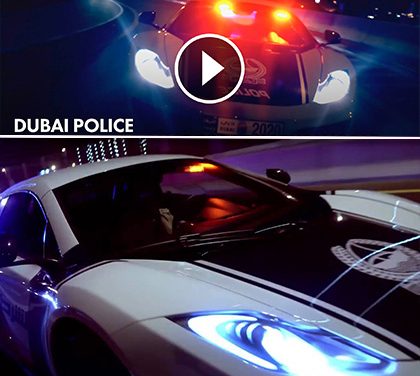 Nový Need for Speed? Ne, toto je promo video policejních aut dubajské policie!