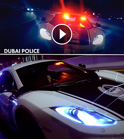 Nový Need for Speed? Ne, toto je promo video policejních aut dubajské policie!