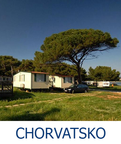 Mobilní domy a robinsonády v Chorvatsku