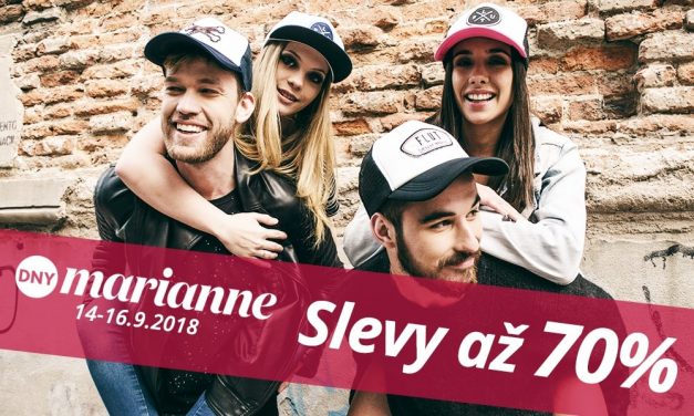 Dny Marriane 2018 – slevy až 70% v oblíbených obchodech