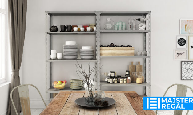 Regály do spíže: Vybírejte maximálně obezřetně